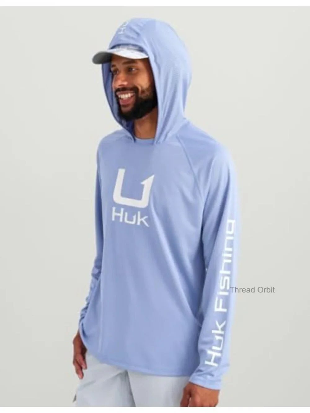 Mens Icon Hoodie Fishing Shirt with Sun Protection UPF 50+ 3X-Large